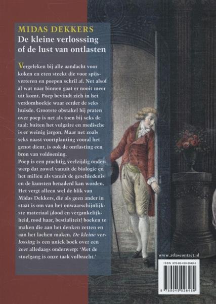Grote foto de kleine verlossing of de lust van ontlasten boeken wetenschap