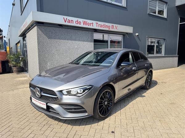 Grote foto mercedes cla klasse shooting brake 250e hybride amg pakket night pakket burmester audio automaat 20 auto mercedes