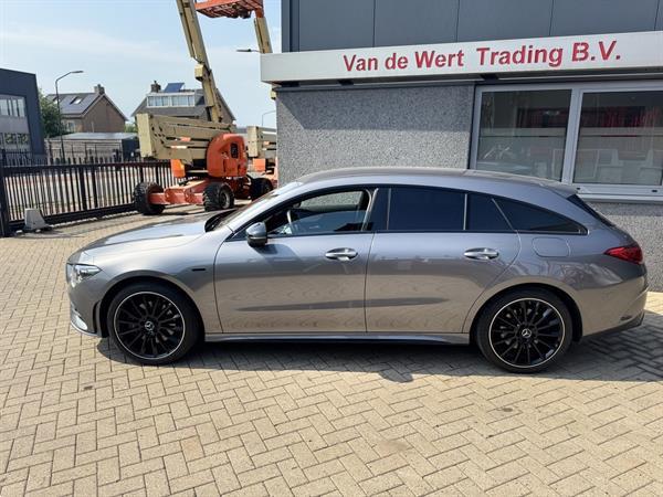 Grote foto mercedes cla klasse shooting brake 250e hybride amg pakket night pakket burmester audio automaat 20 auto mercedes