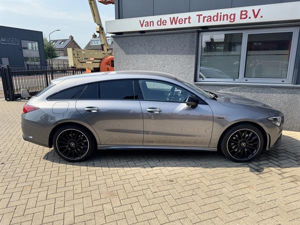 Grote foto mercedes cla klasse shooting brake 250e hybride amg pakket night pakket burmester audio automaat 20 auto mercedes