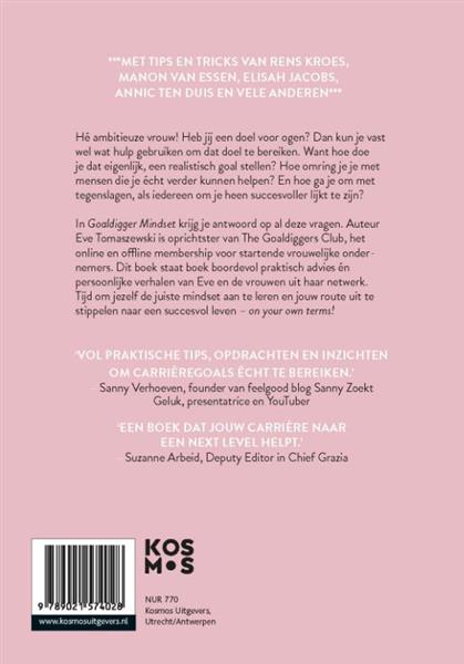 Grote foto goaldigger mindset boeken psychologie