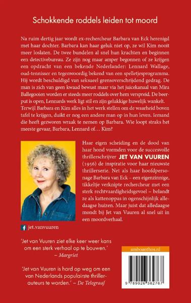 Grote foto bloedband een barbara van eck mysterie 2 boeken thrillers