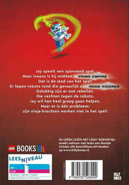 Grote foto ninjago level 13 lego avi 2 boeken jeugd 13 jaar en ouder