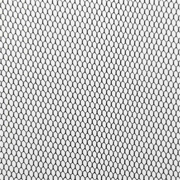 Grote foto vidaxl vliegengordijn 100x220 cm polyester mesh zwart doe het zelf en verbouw deuren en horren