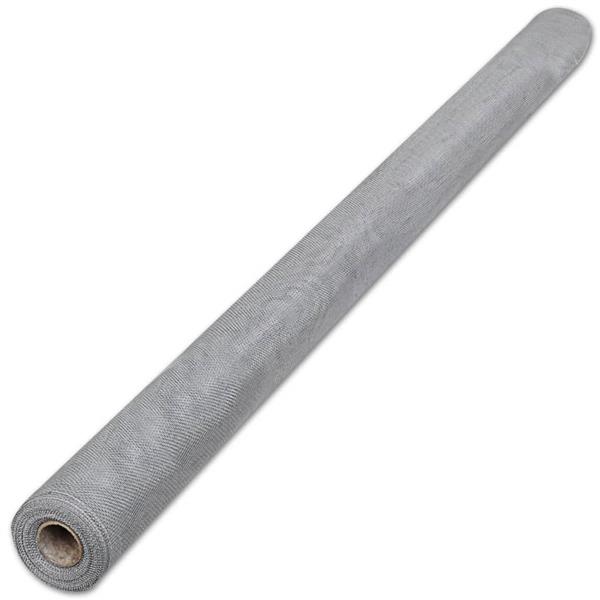 Grote foto vidaxl gaas 100x500 cm aluminium zilverkleurig tuin en terras hekken en schuttingen