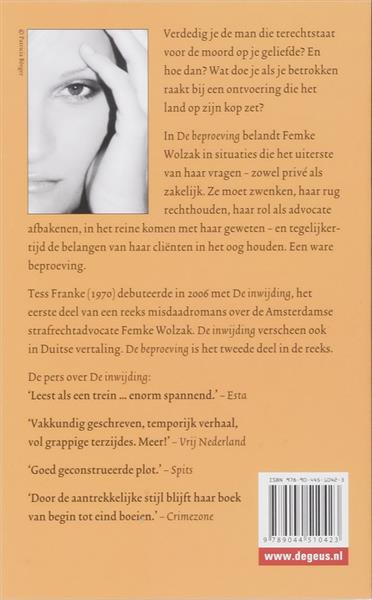 Grote foto de beproeving de geus spanning boeken detectives