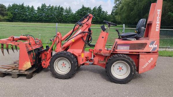 Grote foto weidemann 1030d p minishovel 22 pk joystick bak palletvorken mestriek agrarisch shovels