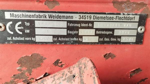 Grote foto weidemann 1030d p minishovel 22 pk joystick bak palletvorken mestriek agrarisch shovels