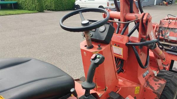 Grote foto weidemann 1030d p minishovel 22 pk joystick bak palletvorken mestriek agrarisch shovels