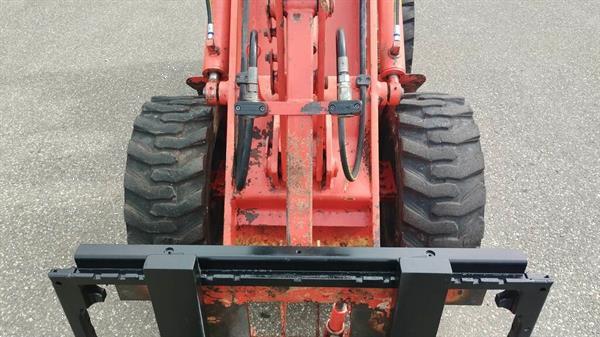Grote foto weidemann 1030d p minishovel 22 pk joystick bak palletvorken mestriek agrarisch shovels
