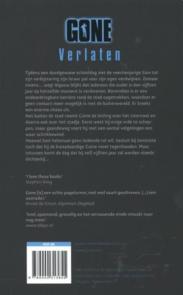 Grote foto verlaten gone 1 boeken jeugd 13 jaar en ouder