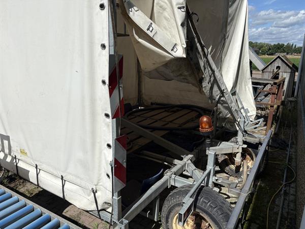 Grote foto prei plantmachine met huif 5 rij agrarisch zaaimachines