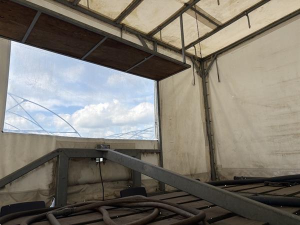 Grote foto prei plantmachine met huif 5 rij agrarisch zaaimachines