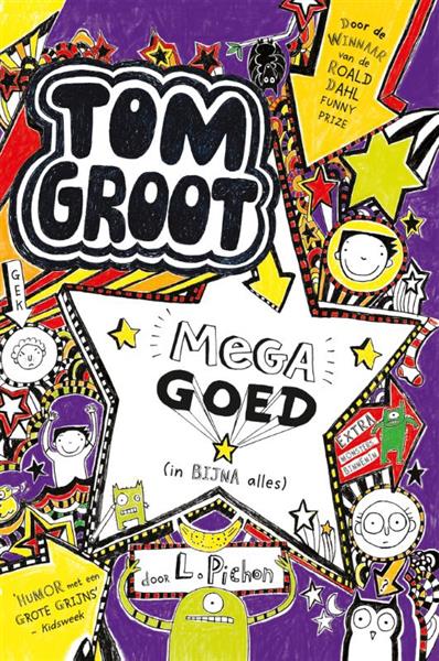 Grote foto tom groot mega goed in bijna alles tom groot 5 boeken jeugd 13 jaar en ouder