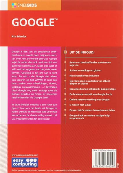 Grote foto snelgids google boeken informatica computer
