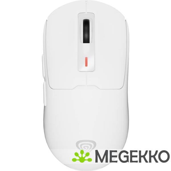 Grote foto genesis nmg 2194 gaming muis ambidextrous bluetooth usb type c wit computers en software overige computers en software