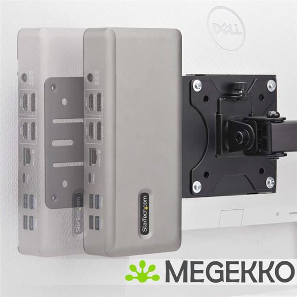 Grote foto startech.com dock nuc vesa mount cpu houder monitorstandaard gemonteerde cpu houder zwart computers en software overige computers en software