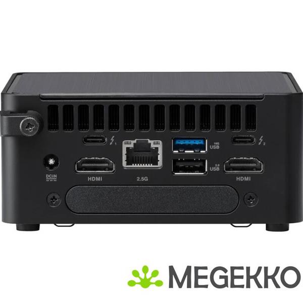 Grote foto asus nuc 14 pro nuc14rvhi3 zwart 100u computers en software overige computers en software