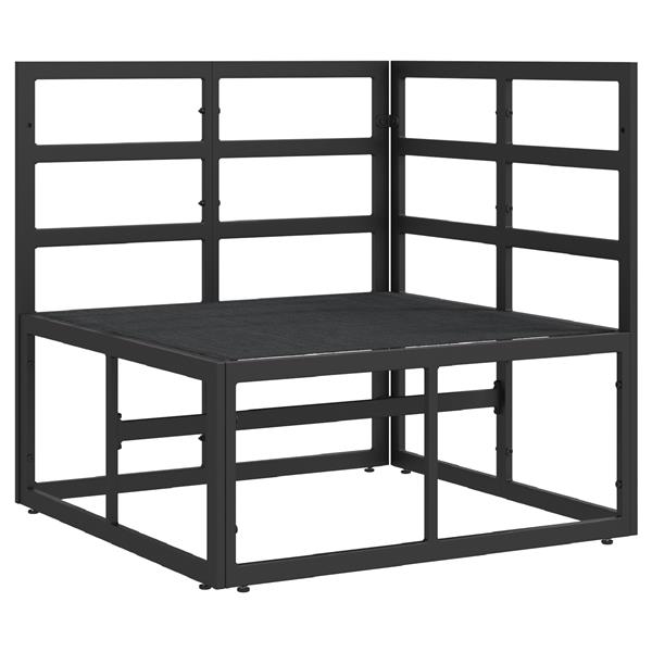 Grote foto vidaxl buitenmeubelsets met kussen met kussen zwart en anthraciet tuin en terras tuinmeubelen