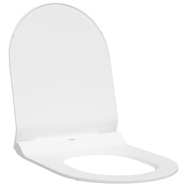 Grote foto vidaxl toiletzitting wit 48.5 x 36 x 5 cm polypropyleen doe het zelf en verbouw sanitair