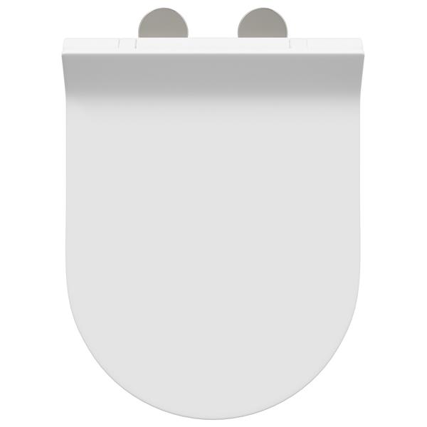 Grote foto vidaxl toiletzitting wit 48.5 x 36 x 5 cm polypropyleen doe het zelf en verbouw sanitair