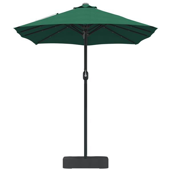Grote foto vidaxl tuinparasol groen 385 x 209 x 244 cm stof tuin en terras overige tuin en terras