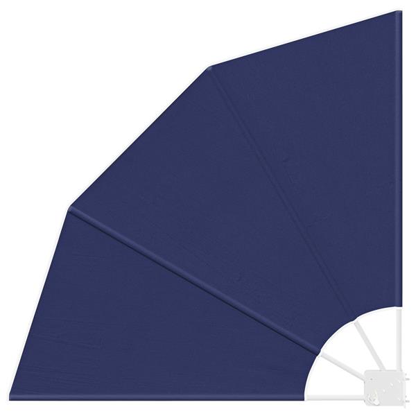 Grote foto vidaxl balkon privacy scherm marineblauw 115 x 115 cm stof tuin en terras overige tuin en terras