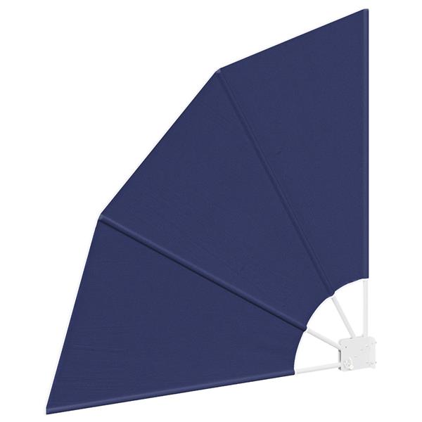 Grote foto vidaxl balkon privacy scherm marineblauw 115 x 115 cm stof tuin en terras overige tuin en terras