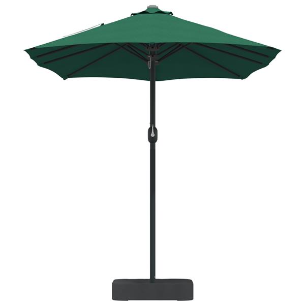 Grote foto vidaxl tuinparasol groen 385 x 209 x 244 cm stof tuin en terras overige tuin en terras