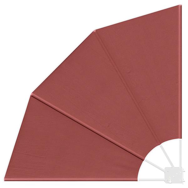 Grote foto vidaxl balkon privacy scherm terracotta 115 x 115 cm stof tuin en terras overige tuin en terras
