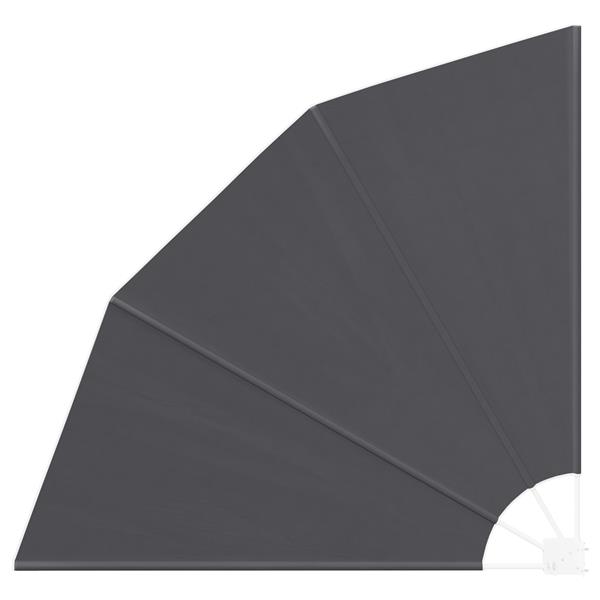 Grote foto vidaxl balkon privacy scherm zwart 140 x 140 cm stof tuin en terras overige tuin en terras