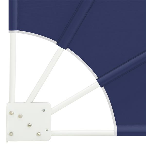 Grote foto vidaxl balkon privacy scherm marineblauw 140 x 140 cm stof tuin en terras overige tuin en terras
