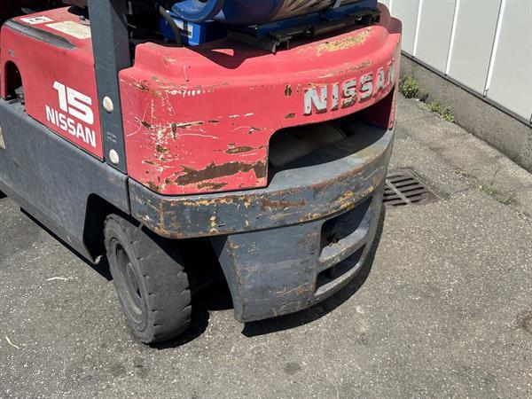 Grote foto nissan lpg 15 automat heftruck agrarisch heftrucks