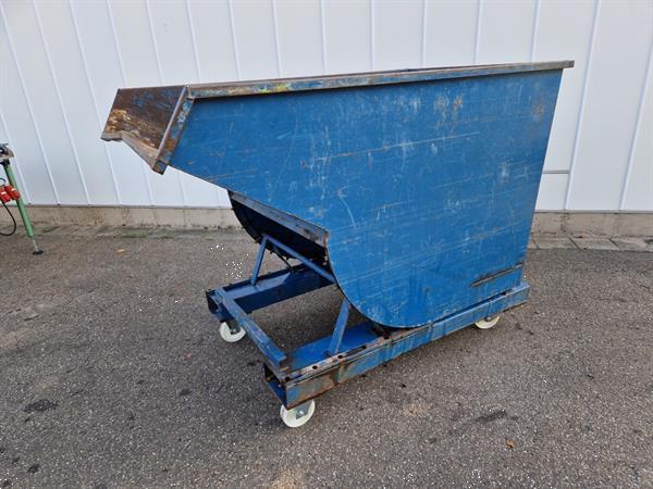 Grote foto altermij mt 1200 kiepcontainer 1200 liter agrarisch tractor toebehoren