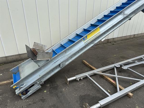 Grote foto flauw opvoerband 950 cm 415 435 x 50 cm doe het zelf en verbouw afvalverwerking