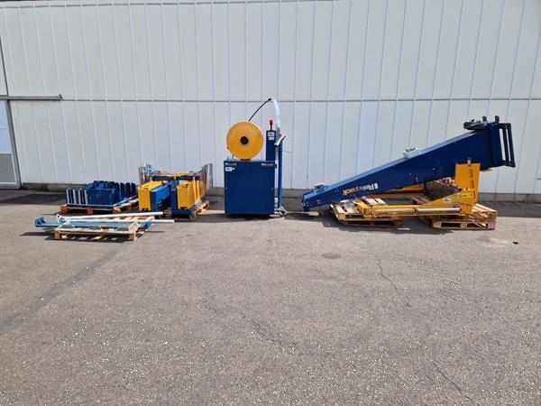 Grote foto reisopack 2901 pallet omsnoeringsmachine met hoeklatten agrarisch tuinbouw