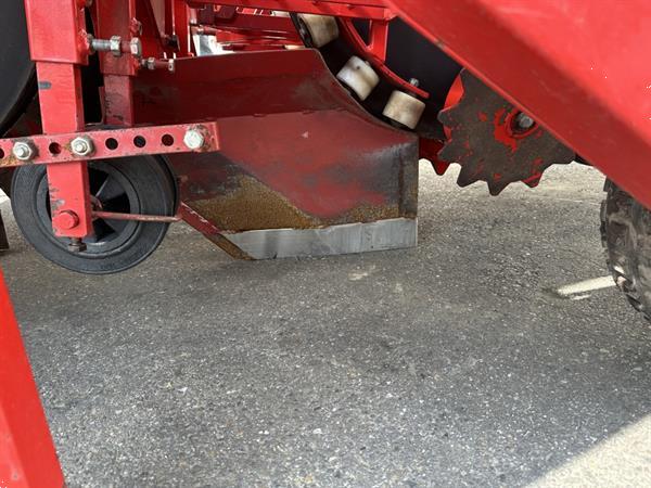 Grote foto elco beddenplantmachine 4 rijen met schijven agrarisch zaaimachines