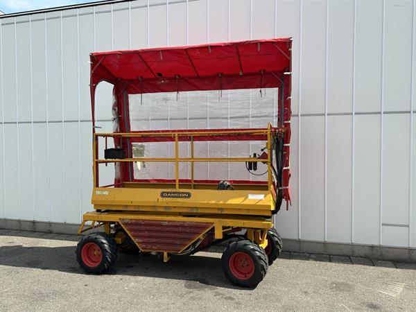 Grote foto damcon hsp250 zr zelfrijdend snoeiplatform hoogwerker agrarisch aanhangwagens