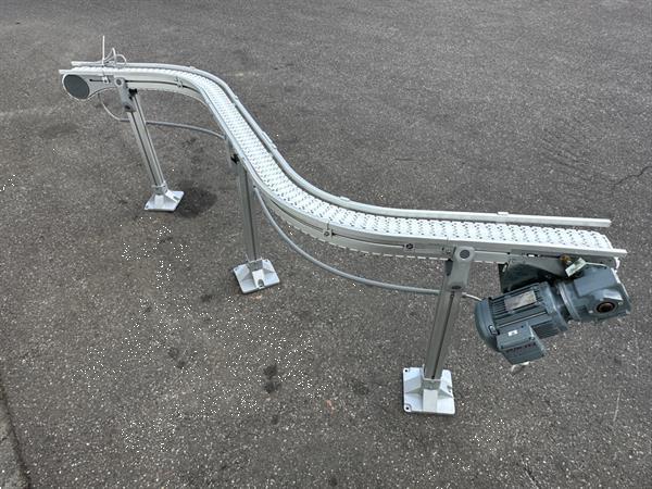 Grote foto flexlink transportband s vormig 2 x 90 breedte 8 5 cm agrarisch transportbanden
