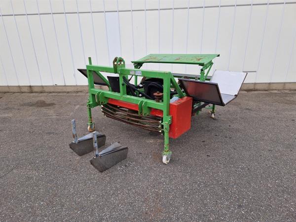 Grote foto basrijs bps fe150 plantmachine met aangedreven schijven voor 2 rijen agrarisch zaaimachines