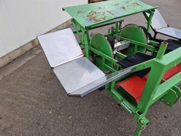 Grote foto basrijs bps fe150 plantmachine met aangedreven schijven voor 2 rijen agrarisch zaaimachines