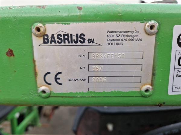 Grote foto basrijs bps fe150 plantmachine met aangedreven schijven voor 2 rijen agrarisch zaaimachines