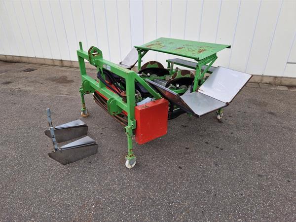 Grote foto basrijs bps fe150 plantmachine met aangedreven schijven voor 2 rijen agrarisch zaaimachines