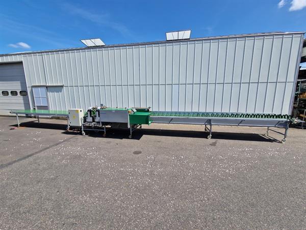 Grote foto bercomex sobb sl5 dd bloemenboslijn met 2 crm bindmachines en verzamelband agrarisch tuinbouw