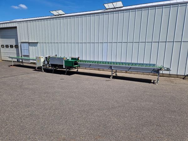 Grote foto bercomex sobb sl5 dd bloemenboslijn met 2 crm bindmachines en verzamelband agrarisch tuinbouw