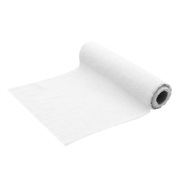 Grote foto white washed cotton table runner 30cm x 5m verzamelen overige verzamelingen