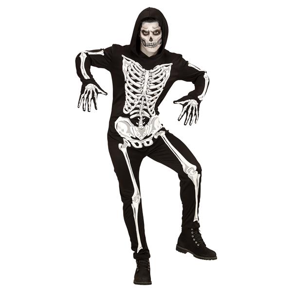 Grote foto halloween kostuum heren skelet glow in the dark verzamelen overige verzamelingen