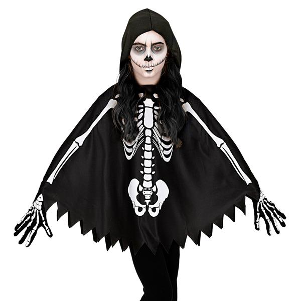 Grote foto halloween poncho kind skelet verzamelen overige verzamelingen