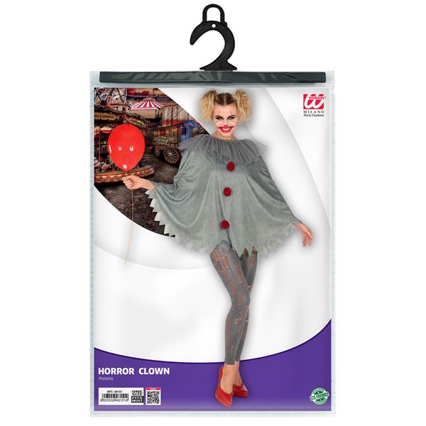 Grote foto halloween poncho clown verzamelen overige verzamelingen