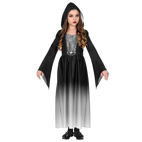 Grote foto halloween jurk zwart grijs meisje gothic verzamelen overige verzamelingen